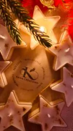 Away in Manger Star Soy T Light Candles - Image 3