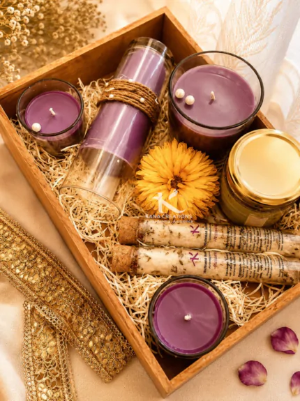 Graceful Lavender Gift Tray | Kana Creations
