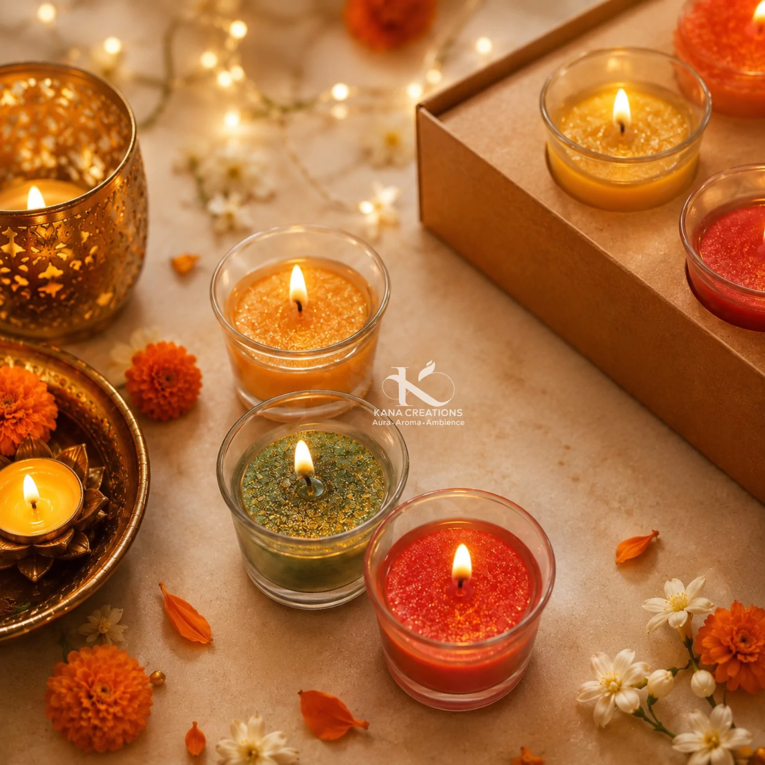 Sacred Nine Candles | Kana Creations