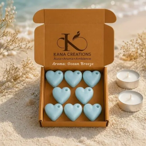 Ocean breeze wax melts 8 pieces kana creations