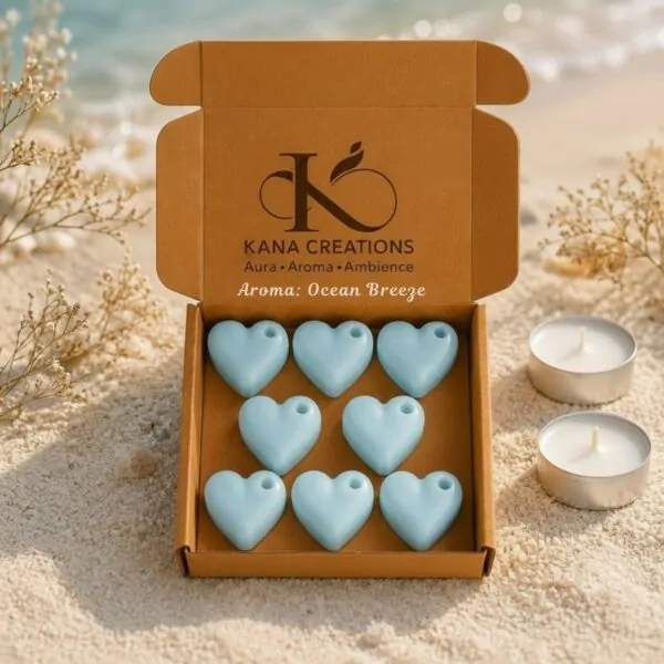 Ocean breeze wax melts 8 pieces kana creations