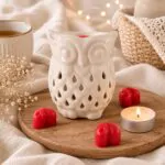 Owl tlight diffuser and soy wax melts | Kana Creations