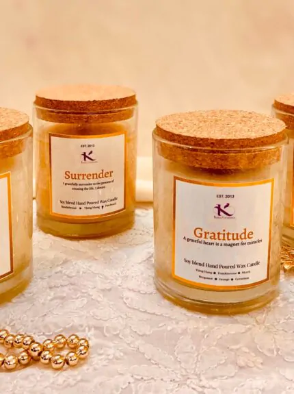 Intention Healing Soy Candle_kanacreations