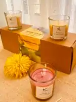 Bouquet of Soy candles_Kanacreations