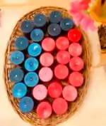 Color Therapy Pillar healing candle_kanacreations