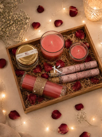 Rose Gift Hamper Tray | Kana Creations