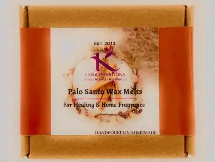 Palo santo soy wax melt_Kanacreations