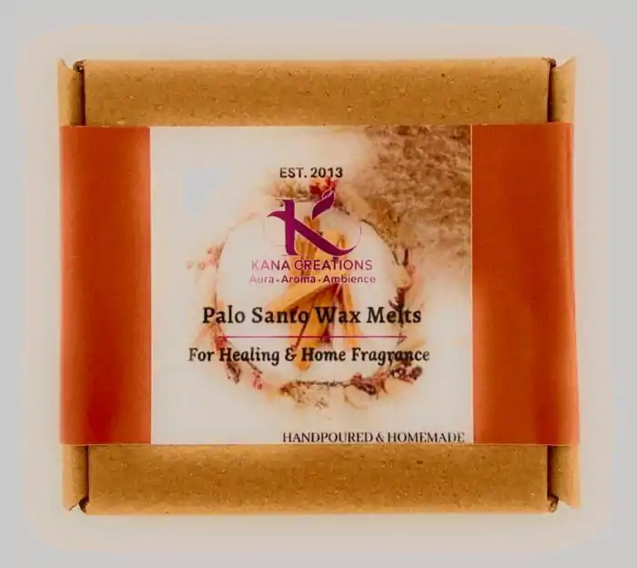 Palo santo soy wax melt_Kanacreations