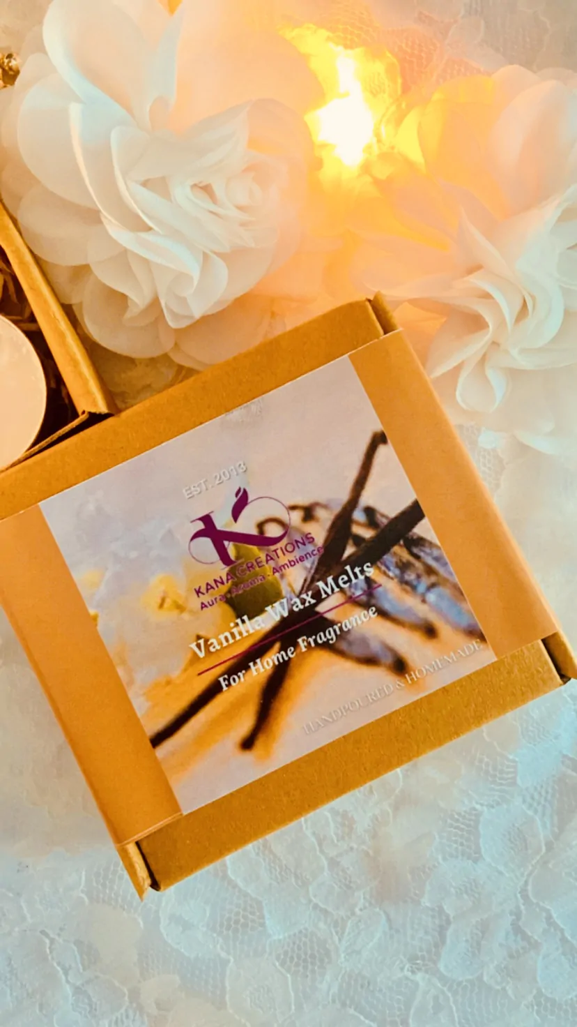 Vanilla soy wax melts_kanacreations Vanilla soy wax melts_kanacreations