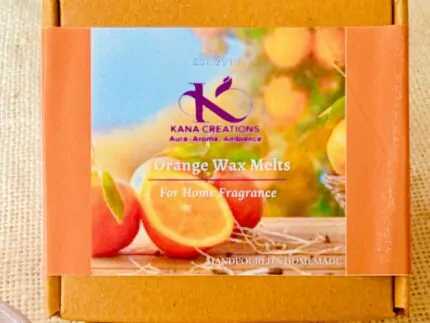 Orange Wax Melts_home fragrance_kanacreations