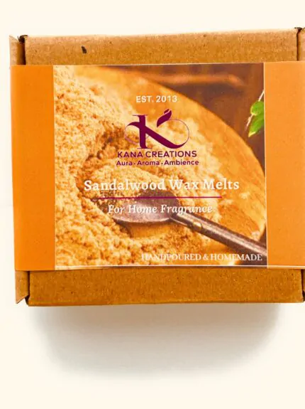 sandalwood Soy Wax melts_kanacreations