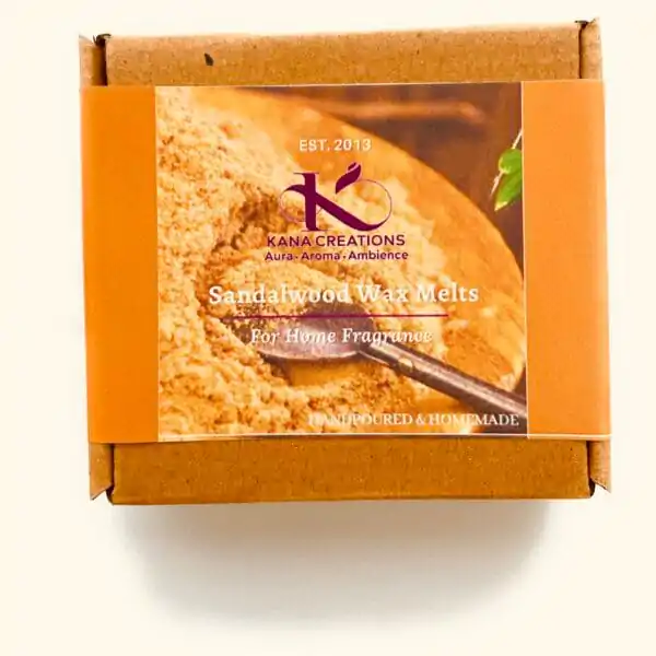 sandalwood Soy Wax melts_kanacreations