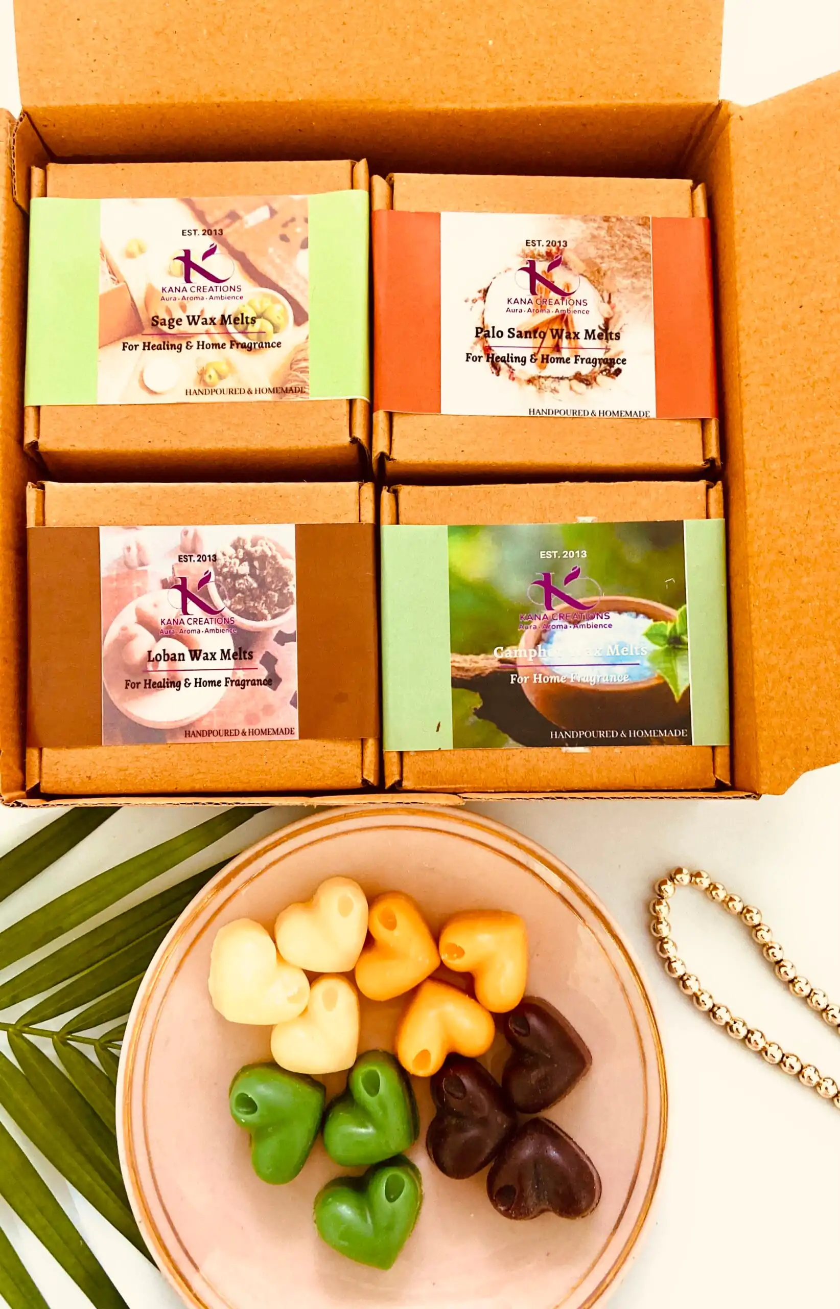 Self Healing Aromas Soy Wax Melts combo Box_kanacreations