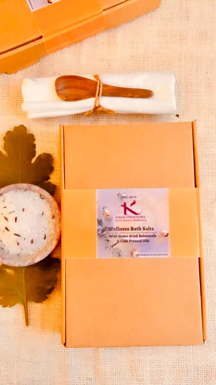 Bath salts gift box_kanacreations