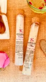 Ylang Ylang and Geranium bath salts_kanacreations