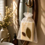sage wax sachet tablet for wardrobes and bathrooms Kana Creations