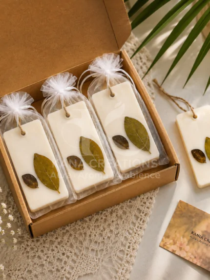 sage wax sachet tablet for wardrobes and bathrooms Kana Creations