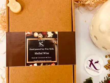 Christmas Mulled Wine soy wax melts_Kanacreations