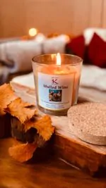 Mulled Wine Christmas Soy candle_Kanacreations