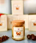 Autumn Christmas Pumpkin spice soy candle_Kanacreations