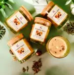 Autumn Christmas Pumpkin spice soy candle_Kanacreations