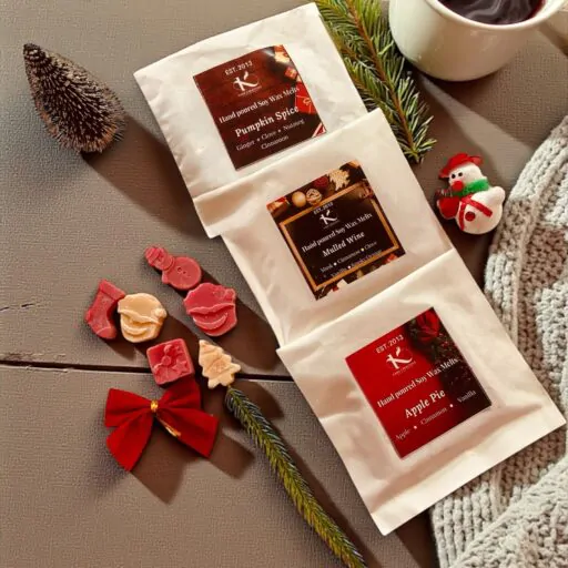 Winter christmas soy wax melts