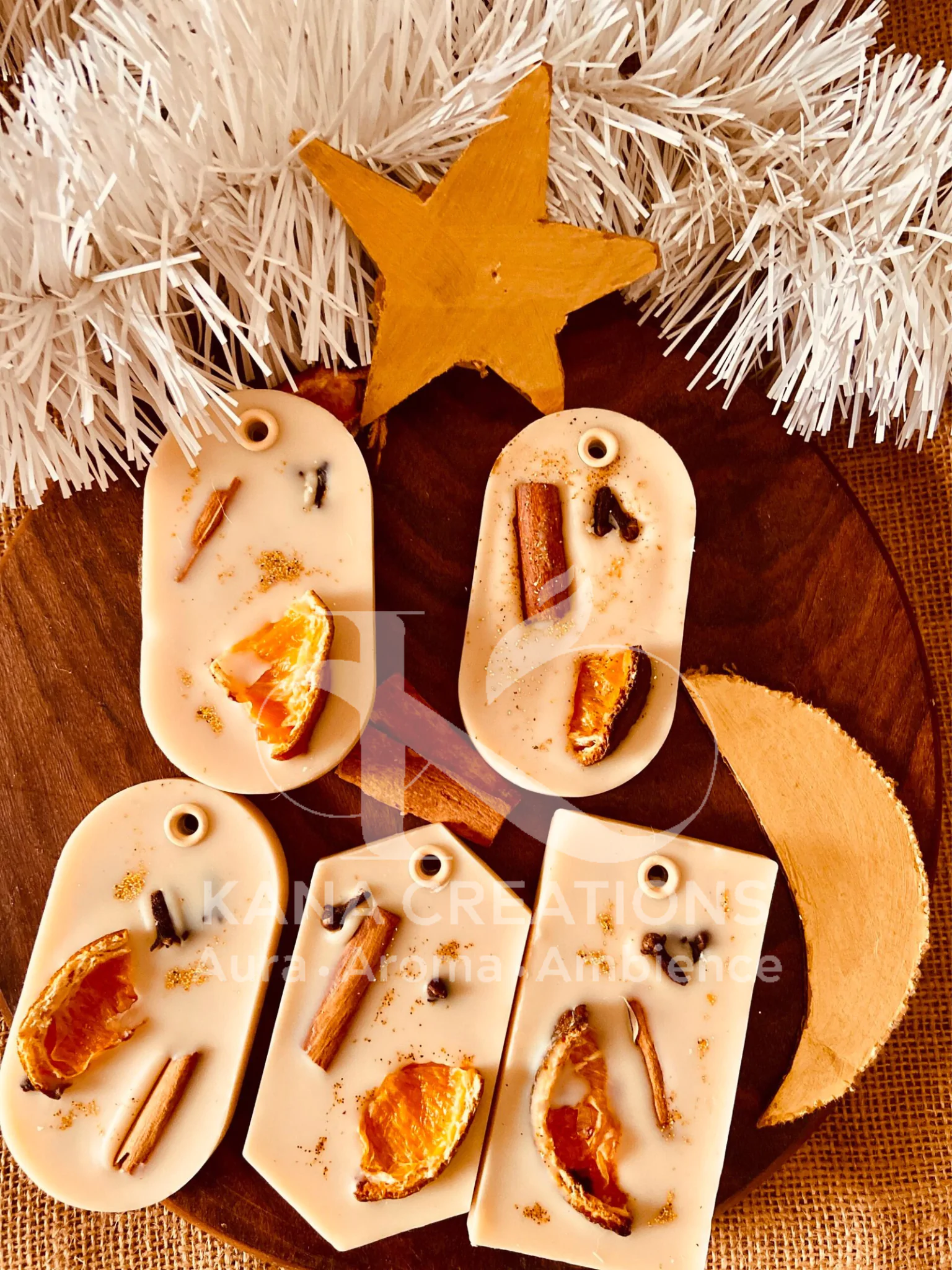 Winter spice soy wax sachet_christmas_kanacreations