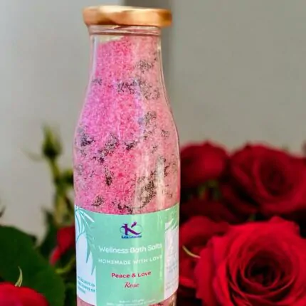 rose epsom bath salts_kanacreations
