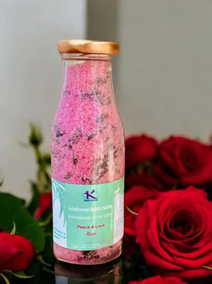 Rose - Peace & Love Wellness Bath salts