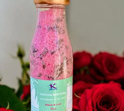rose epsom bath salts_kanacreations