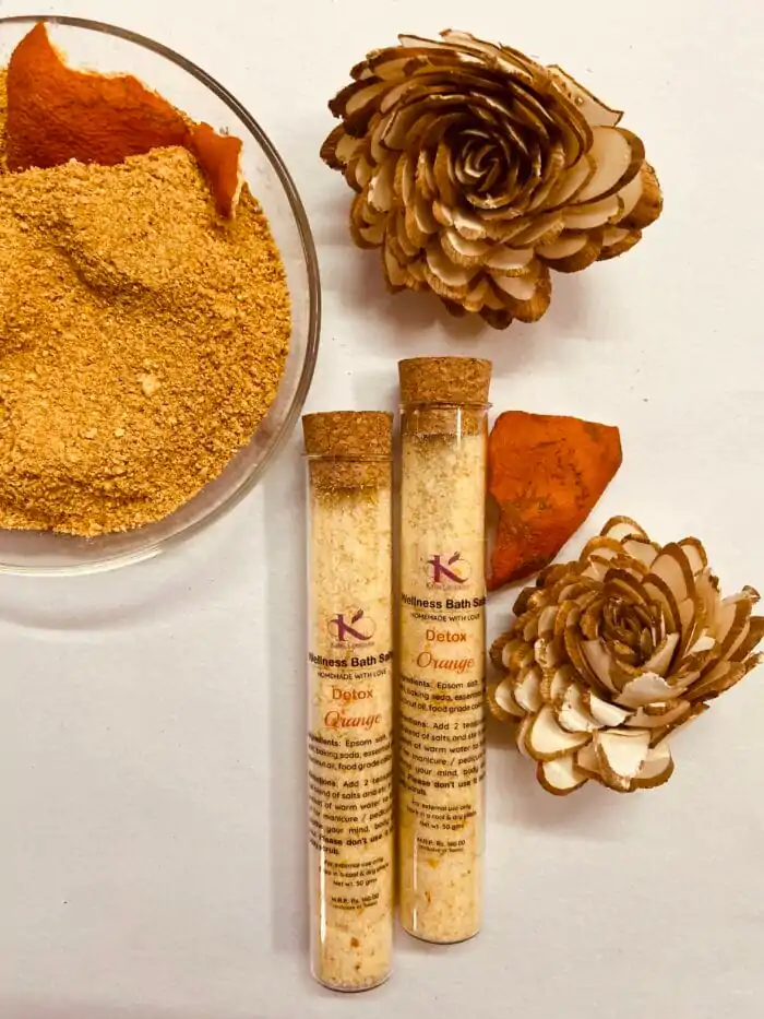 Orange epsom bath salts_kanacreations