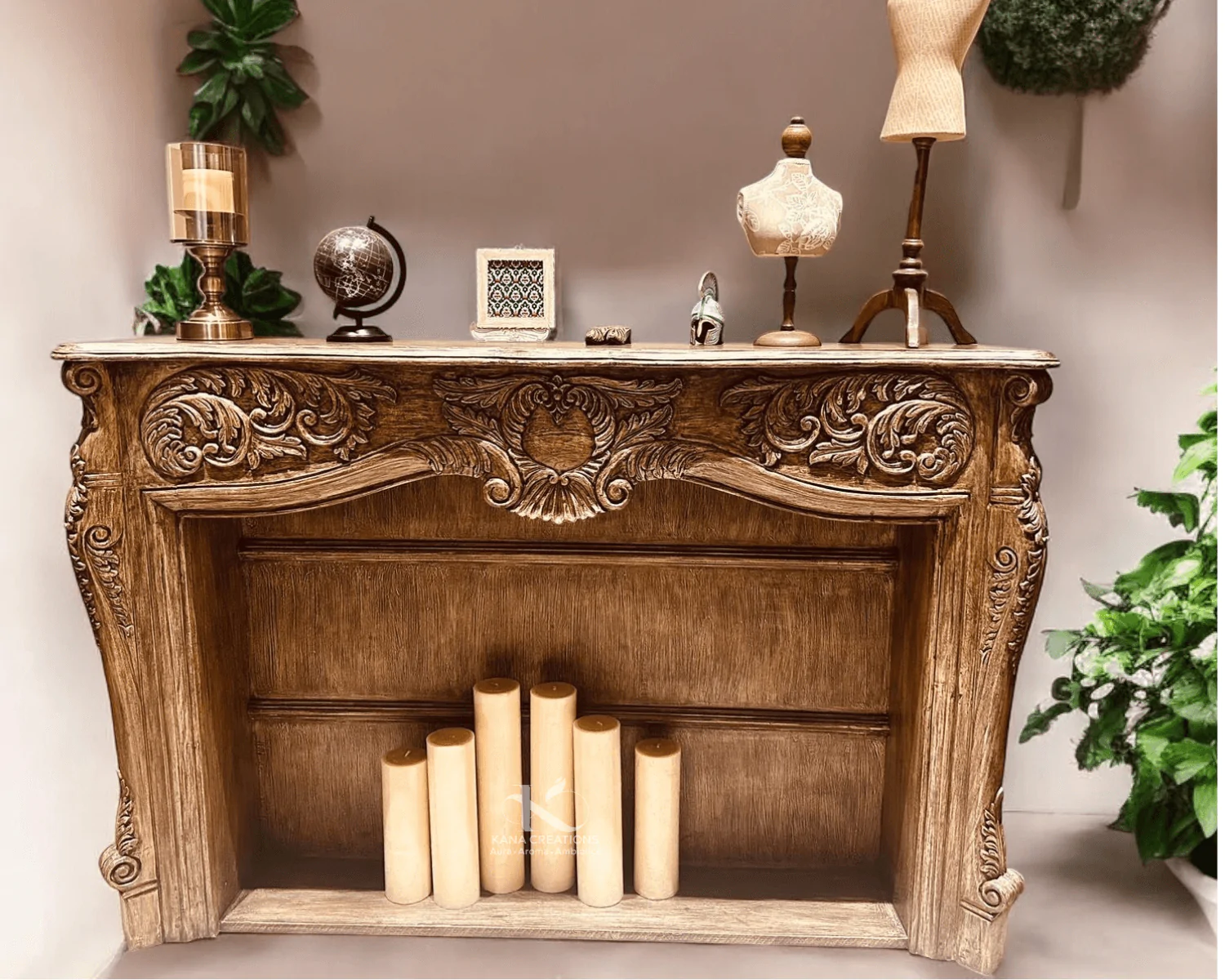 Soy Candle for fireplace_kanacreations