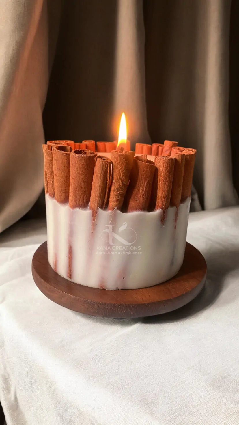 Cinnamon sticks soy candle_kanacreations Cinnamon sticks soy candle_kanacreations