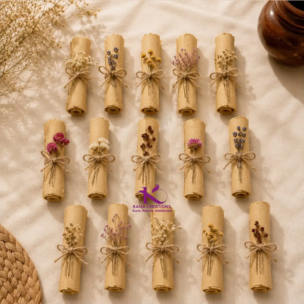 Recycle Handmade scented paper | Kana creations
