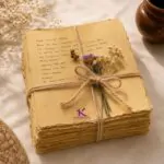 Recycle Handmade scented paper | Kana creations