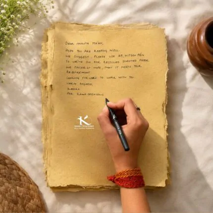 Recycle Handmade scented paper | Kana creations
