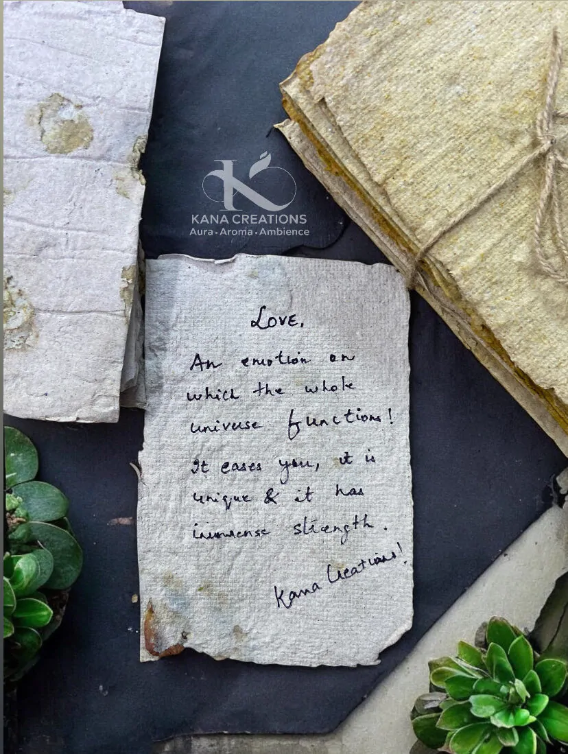 recycled handmade scented paper_kanacreations recycled handmade scented paper_kanacreations