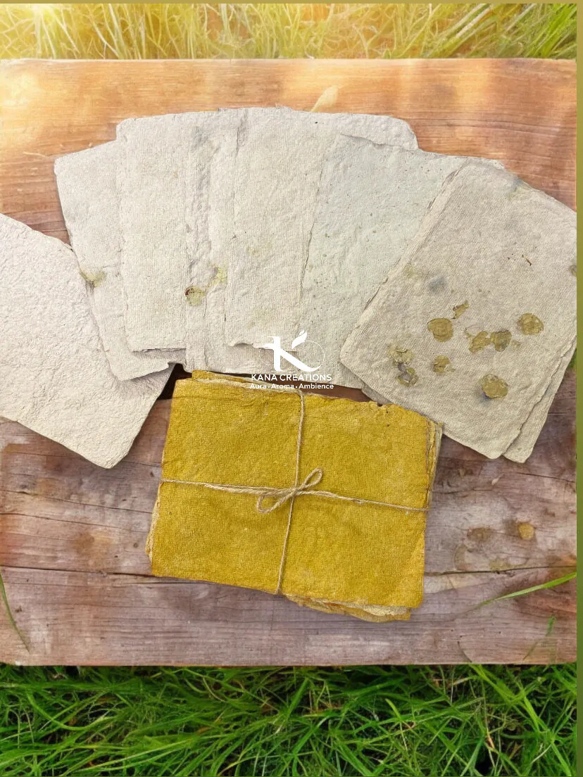 recycled handmade scented paper_kanacreations recycled handmade scented paper_kanacreations