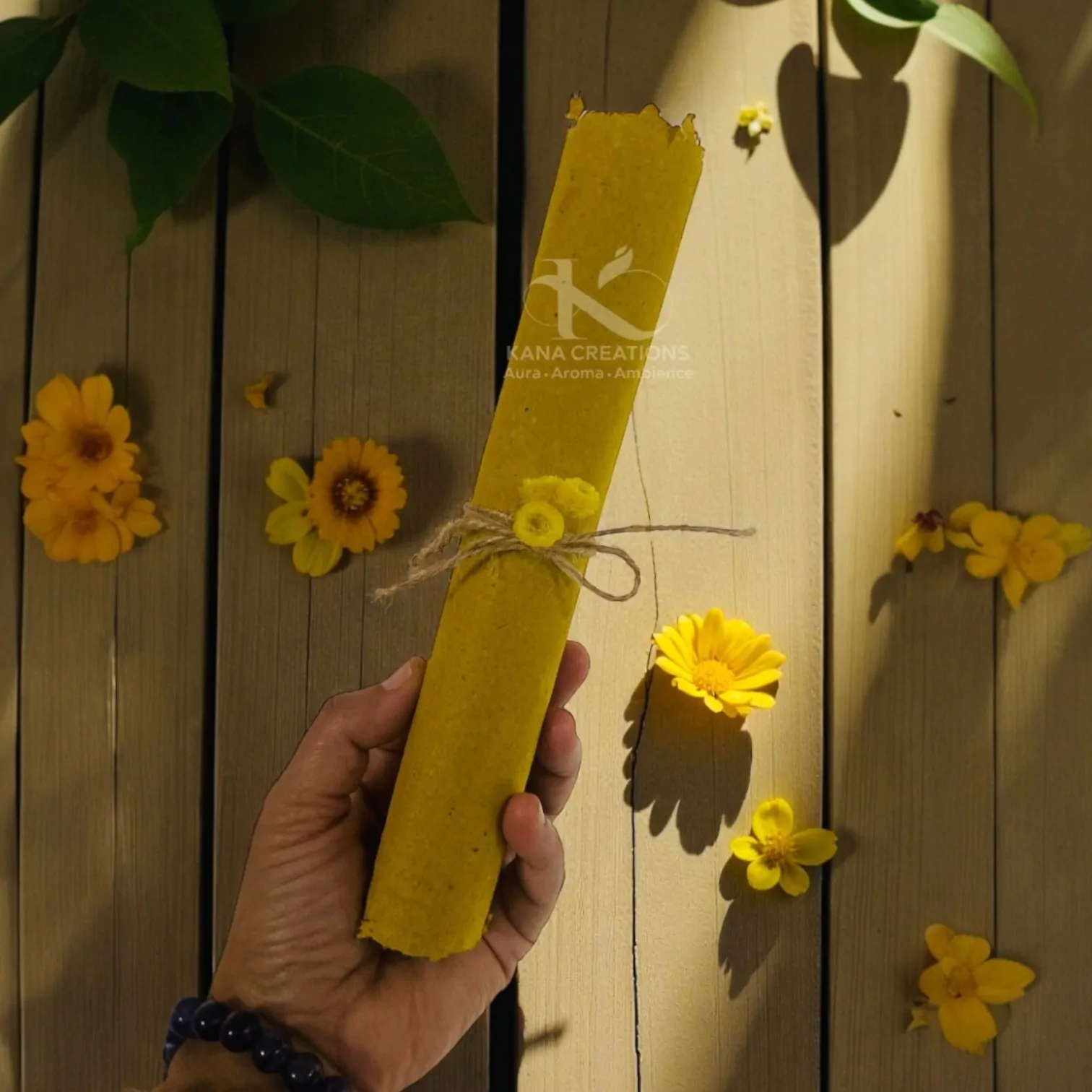recycled scented handmade paper_kanacreations