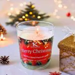 Merry Christmas soy candle_kanacreations
