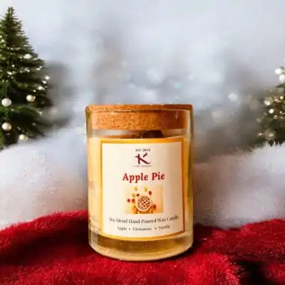 Apple pie soy candle_kanacreations