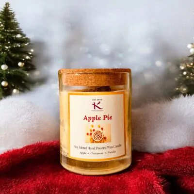 Apple pie soy candle_kanacreations