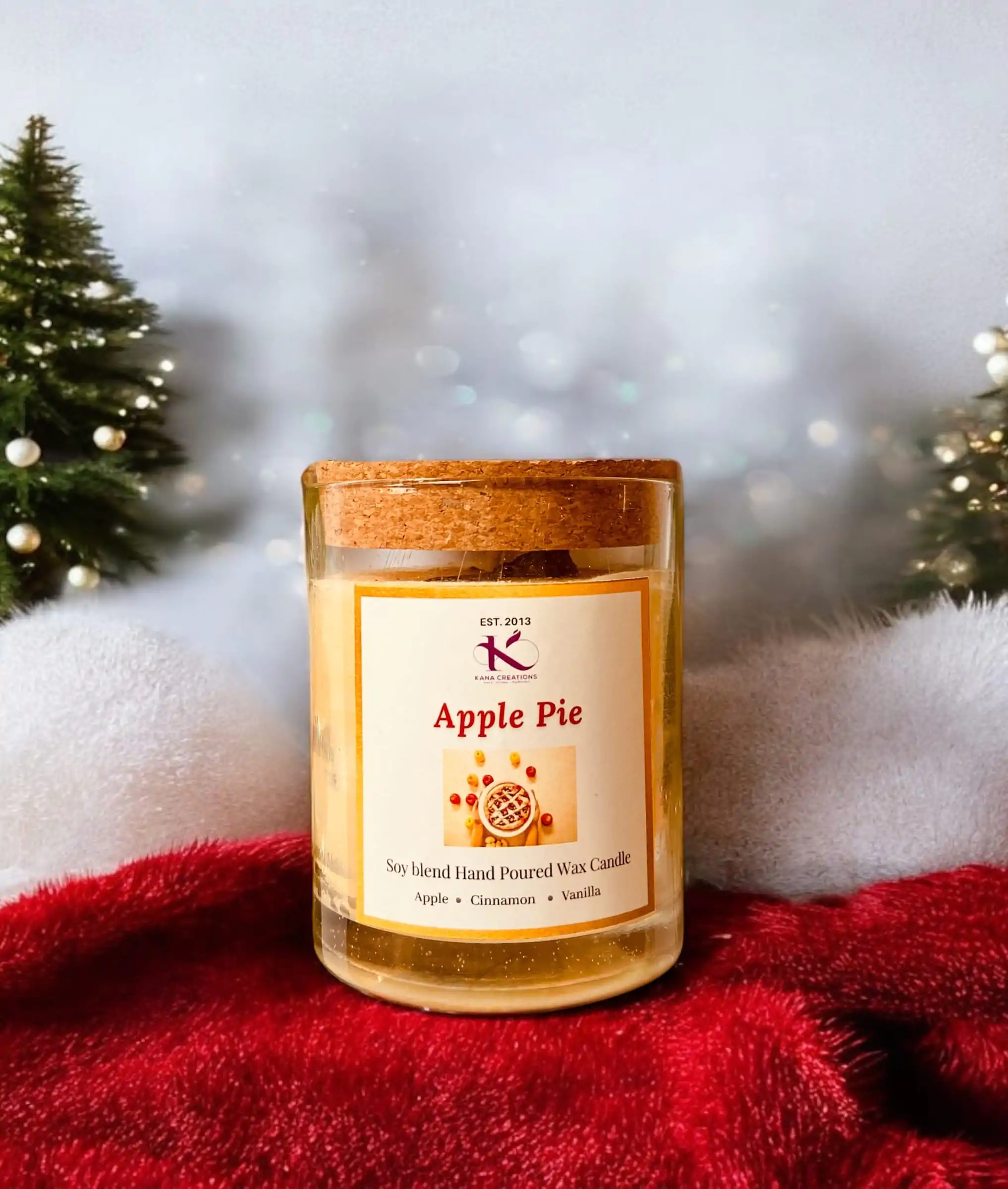 Apple pie soy candle_kanacreations Apple pie soy candle_kanacreations