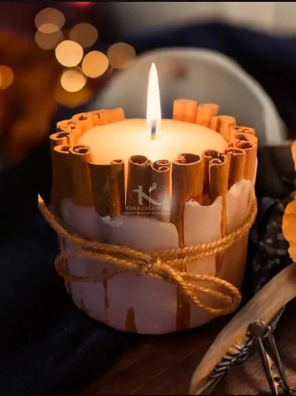 Cinnamon Sticks Christmas soy candle_kanacreations