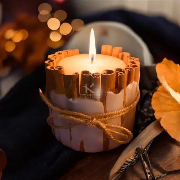 Cinnamon Sticks Christmas soy candle_kanacreations