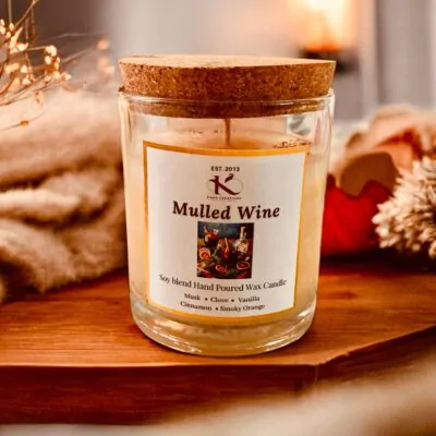Mulled Wine Christmas soy candle_Kanacreations