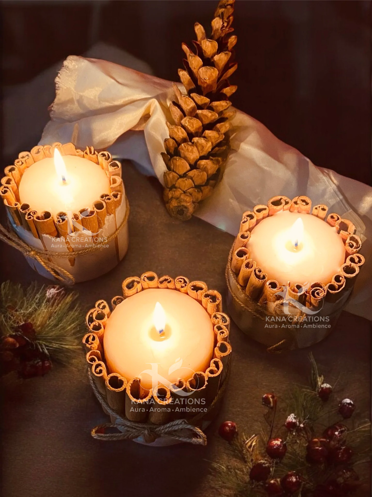 Cinnamon sticks_christmas soy candle_kanacreations Cinnamon sticks_christmas soy candle_kanacreations