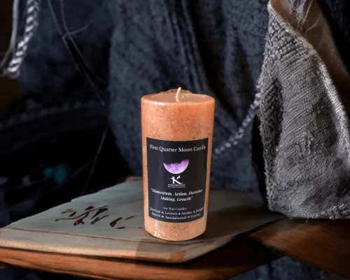 Moon phase_healing soy candles_Kanacreations