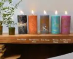 Moon phase_healing soy candles_Kanacreations