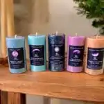 Moon phase_healing soy candles_Kanacreations